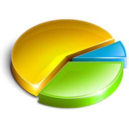 3D Chart 1 Icon 256x256 png